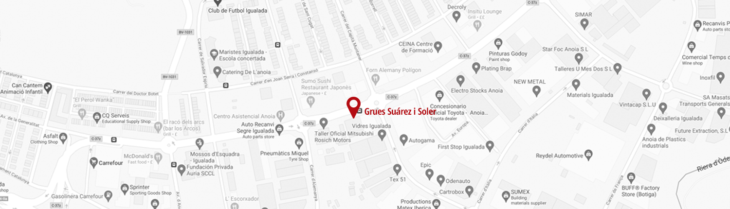 Google Maps Grues Suárez i Soler