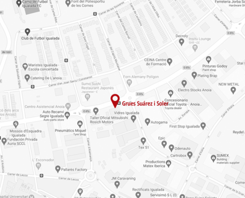 Google Maps Grues Suárez i Soler
