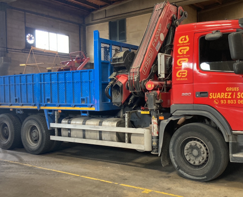 Camió Volvo FM12 64-Gruas Suarez i Soler